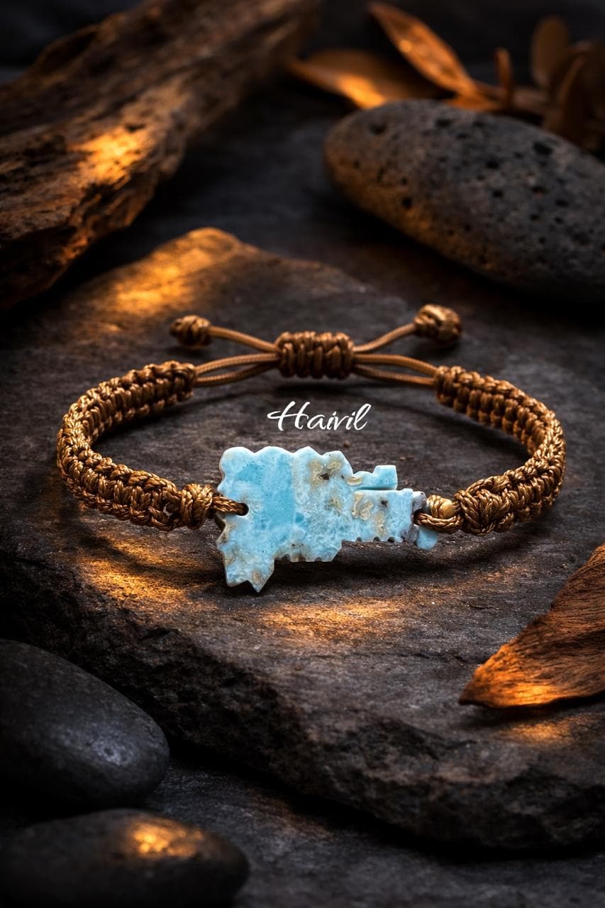 Pulsera Mapa RD Macramé